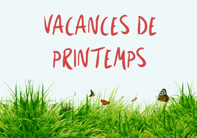 Lire la suite à propos de l’article Programme des vacances de PRINTEMPS 2024